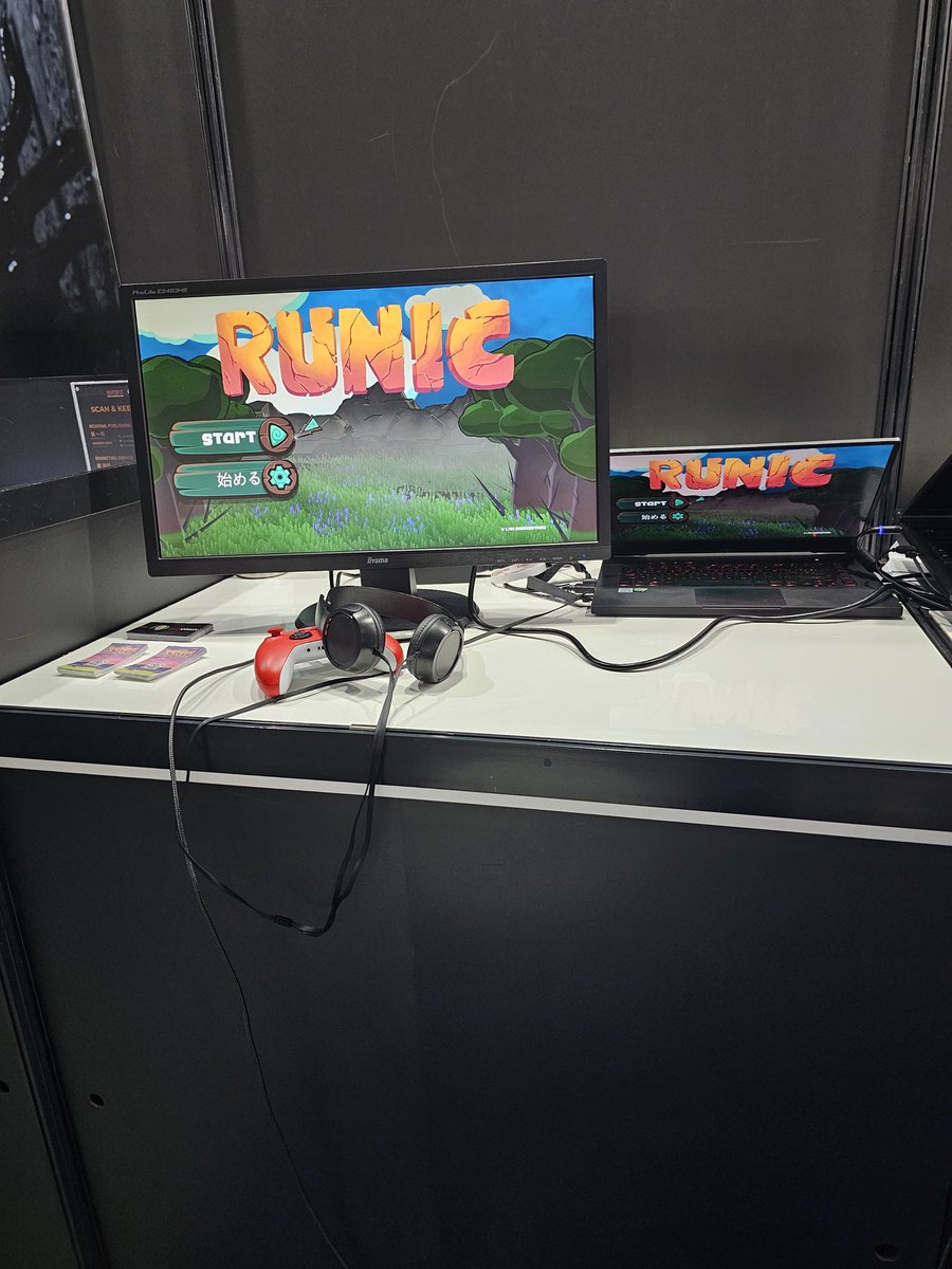 It's the final day to play <a href="/Jedshepherd/">Jed</a> GHOSTS and <a href="/DrunkRobotGames/">Drunk Robot Games</a> Runic at #TGS2024! Swing by the Cerulean Games booth in the Indie Games Area and check both out!