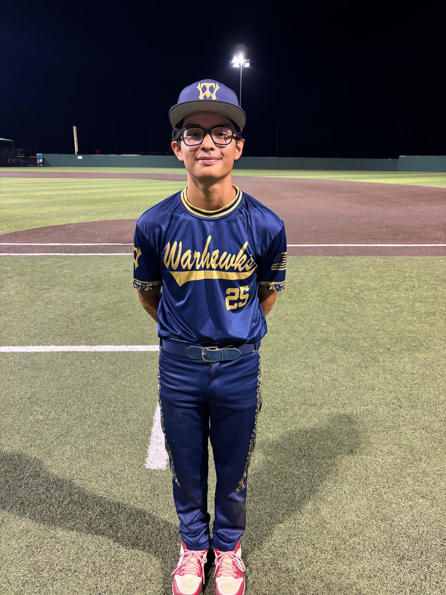 FiveToolTexas's tweet photo. F: @TexasWarhawks 16U Gomez 5, Fielders Choice 2027 3
PoG: Ian Reyes 3 IP, 5 K, H | 2-3 https://t.co/ma1qbns60i