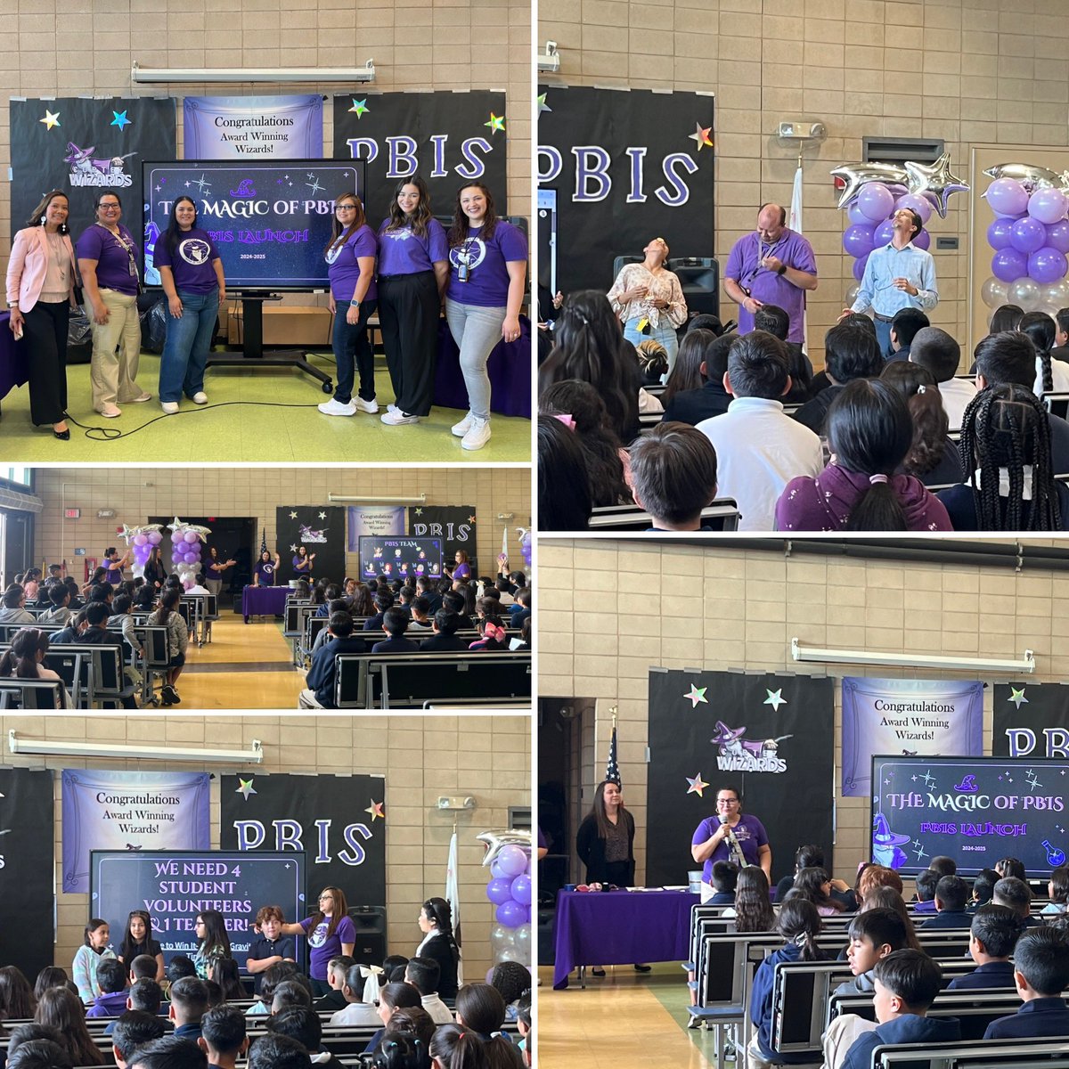 PUSDEquityPL's tweet photo. @CortezPUSD making M.A.G.I.C.! Fall launch was a great success for all grade levels-reviewing PBIS expectations all while having fun with students and teachers! Way to go Wizards! #pbis
#studentsuccessisoursuccess
@2KatShoPUSD @kgreen3123 @EquityinMind https://t.co/fj9PEPMvpL