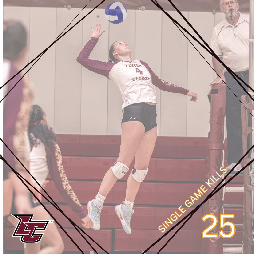 Gocougarsports's tweet photo. 🚨!BREAKING RECORDS!🚨
Congrats Cougars for breaking LC records!!👏🏐
#4 Kayla Nuss, 25 kills in a single game!💪
#8 Kylie Nagle, 56 digs in a single game!💪
#5 Alice Frank, 61 assists in a single game - 377 single season assists!💪
@LehighCarbonCC
#OneLastRoar https://t.co/PKXoGxDpt8