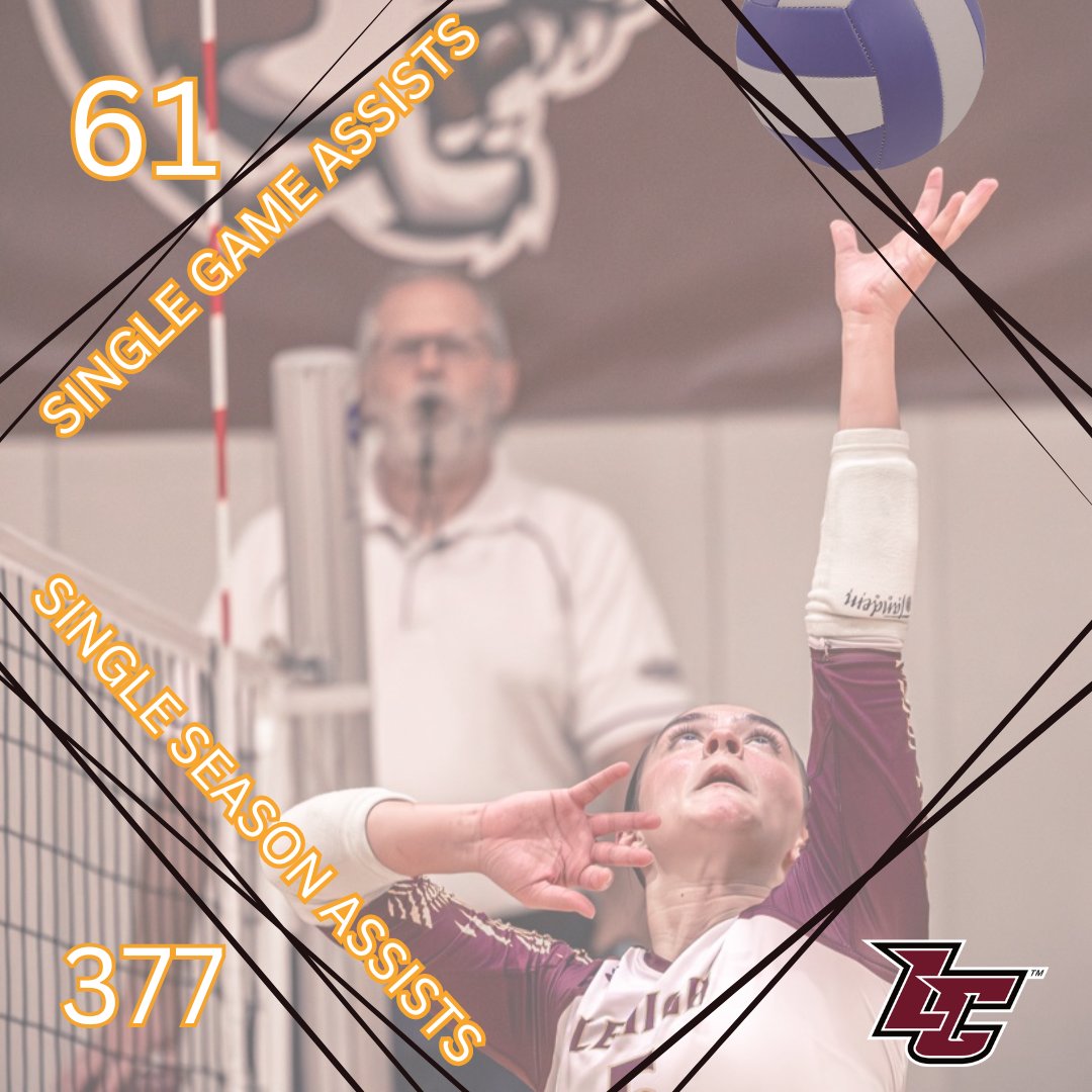 Gocougarsports's tweet photo. 🚨!BREAKING RECORDS!🚨
Congrats Cougars for breaking LC records!!👏🏐
#4 Kayla Nuss, 25 kills in a single game!💪
#8 Kylie Nagle, 56 digs in a single game!💪
#5 Alice Frank, 61 assists in a single game - 377 single season assists!💪
@LehighCarbonCC
#OneLastRoar https://t.co/PKXoGxDpt8