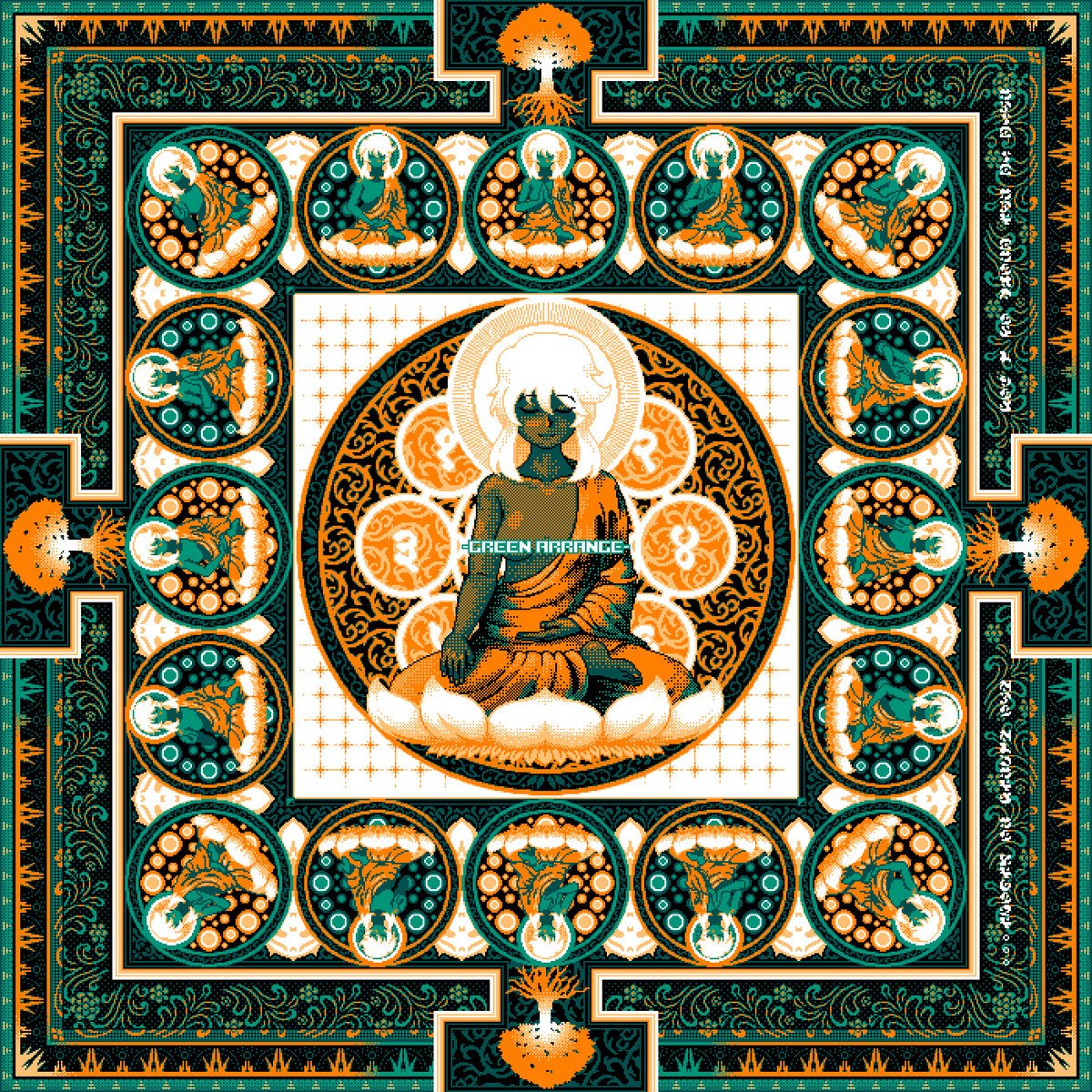 #ZeroRanger Arranged Album -GREEN ARRANGE- is now available on Bandcamp!

The first two discs are available for download right now, and the last two will be added tomorrow after the second stream premiere. Links to both the Bandcamp and Premieres below 👇