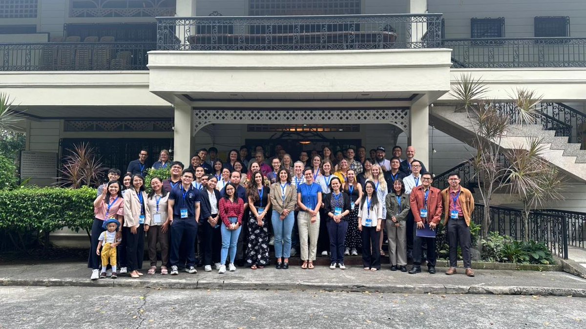 Requisite group photo here in the campus of the University of the Philippines Diliman.