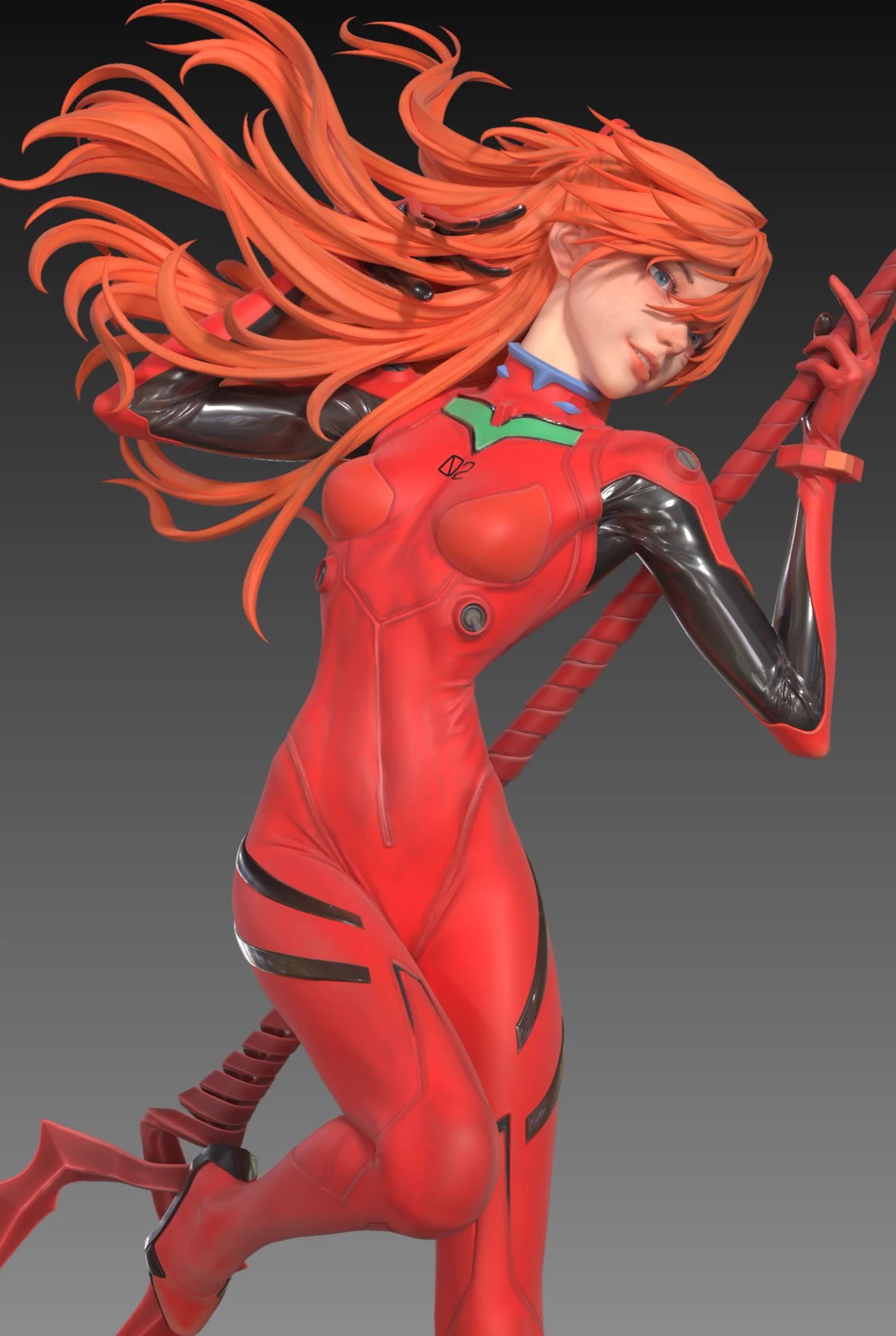 headneck01　アスカ＆綾波レイ headneck01 綾波レイ＆アスカ 吉徳×F:NEX 綾波レイ＆式波・アスカ