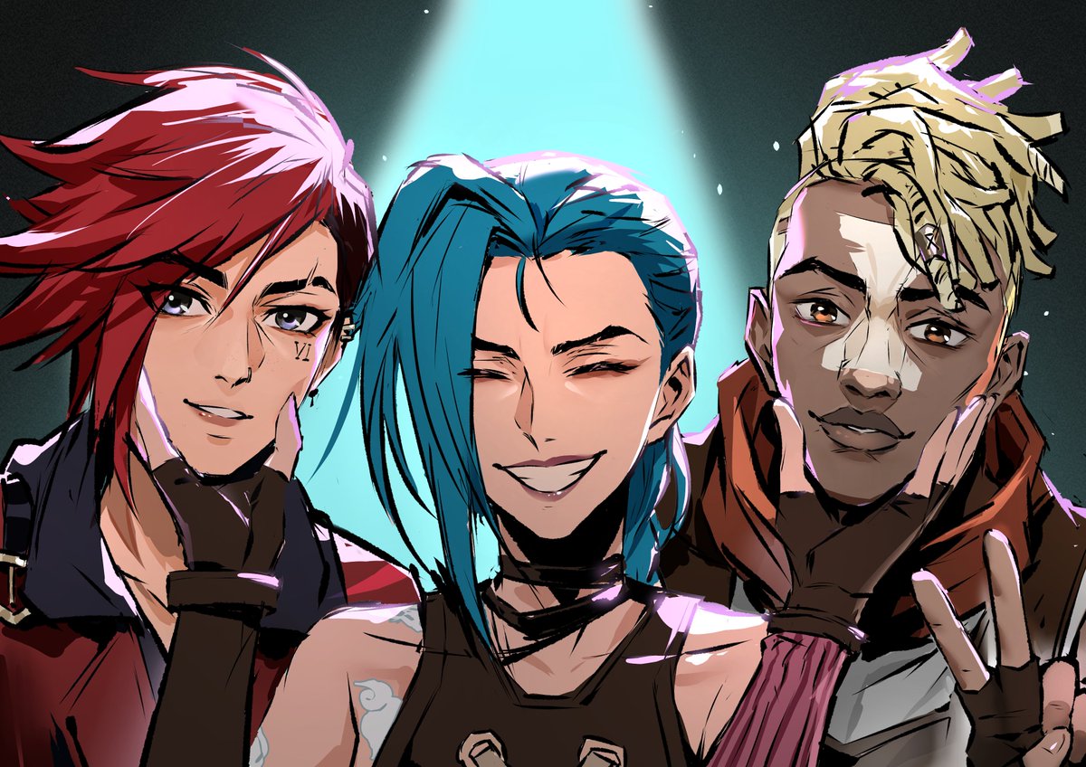 n1T1duO6GHfm0Fm's tweet photo. 难道只有梦里才会有这样的场景吗？
#Jinx #Vi #Ekko #arcanesseason2 #arcane https://t.co/kRyg3ULznM