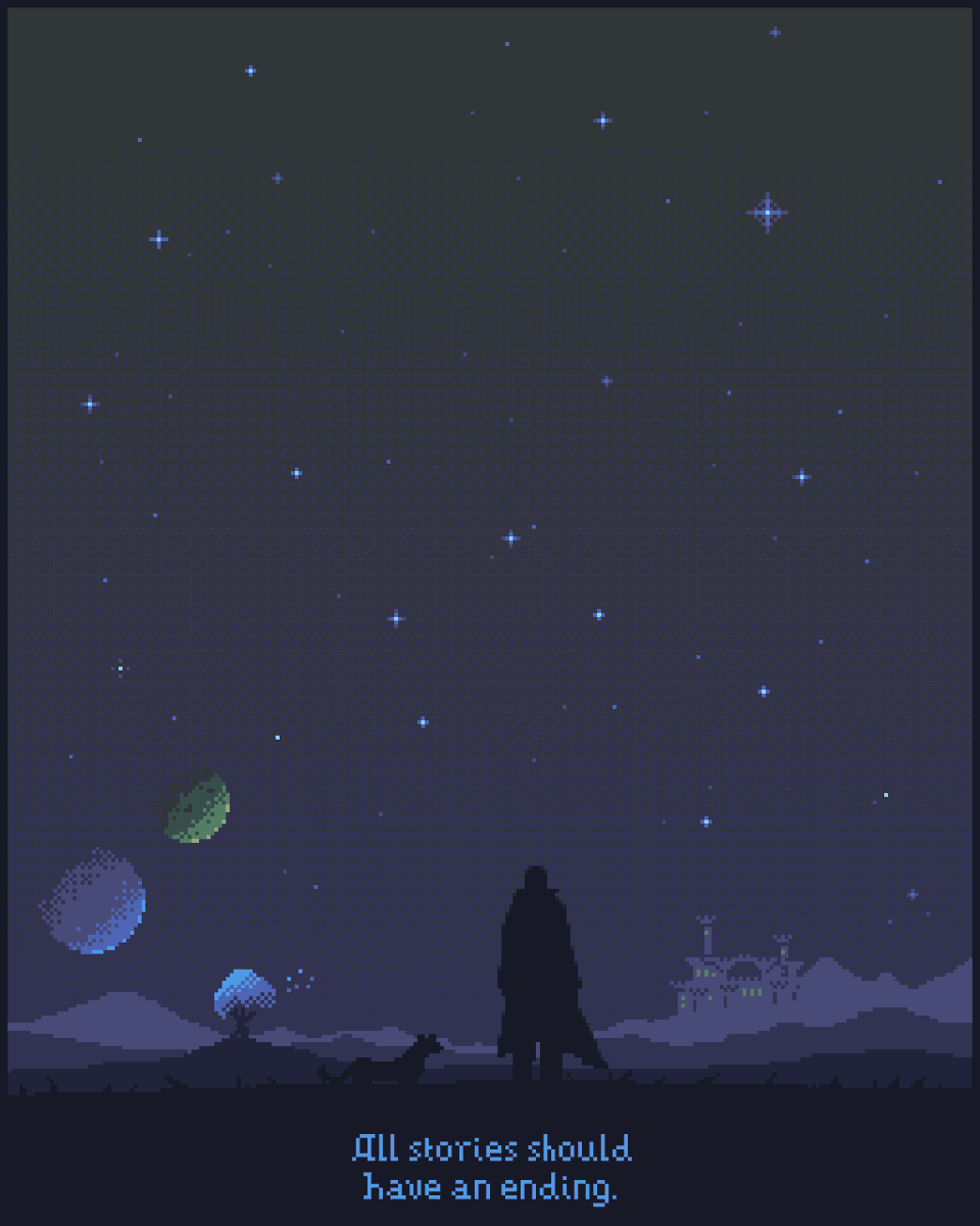 maxtentacle's tweet photo. Poster for my current DnD character

#pixelart #aseprite #landscape https://t.co/JBNtlhNU0q