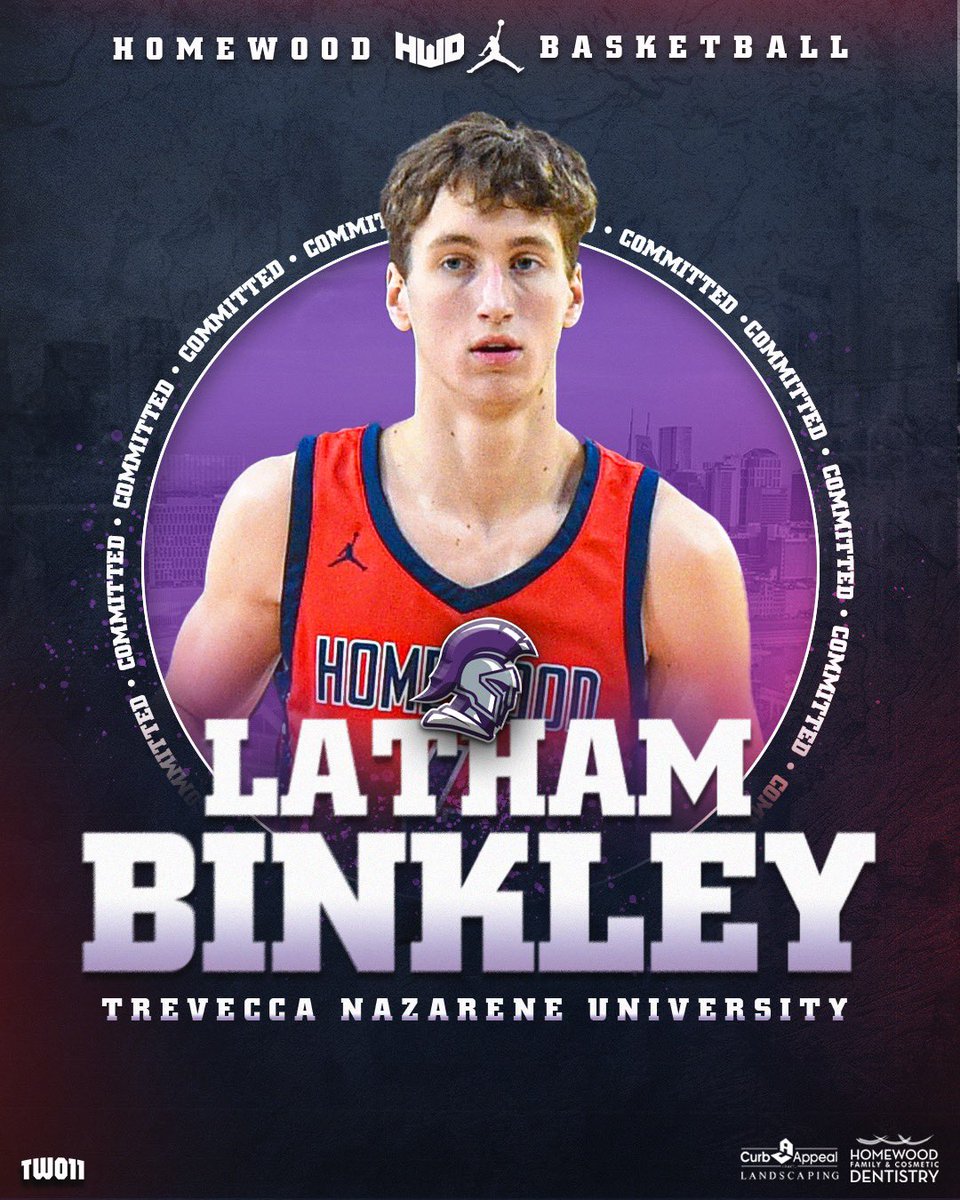 ‼️COMMITTED‼️ 

<a href="/LathamBinkley/">Latham Binkley</a> commits to <a href="/TNUmBasketball/">Trevecca Basketball</a> and <a href="/Coach_Carroll/">Kevin Carroll</a>! Super excited for Latham!