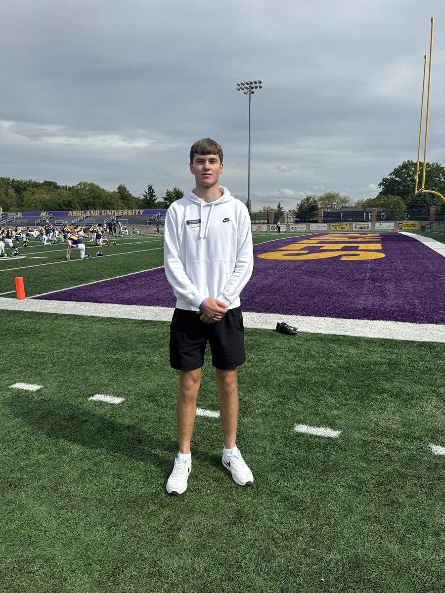 Bradey Krichbaum (@bradeykrichbaum) on Twitter photo Huge thank you to <a href="/AshlandFB/">Ashland Football</a> and <a href="/Coach_OC_/">Owen Chandler</a> for having me out to the game today! Congrats on the big win over Tiffin! Huge thank you to <a href="/AshlandFB/">Ashland Football</a> and <a href="/Coach_OC_/">Owen Chandler</a> for having me out to the game today! Congrats on the big win over Tiffin!