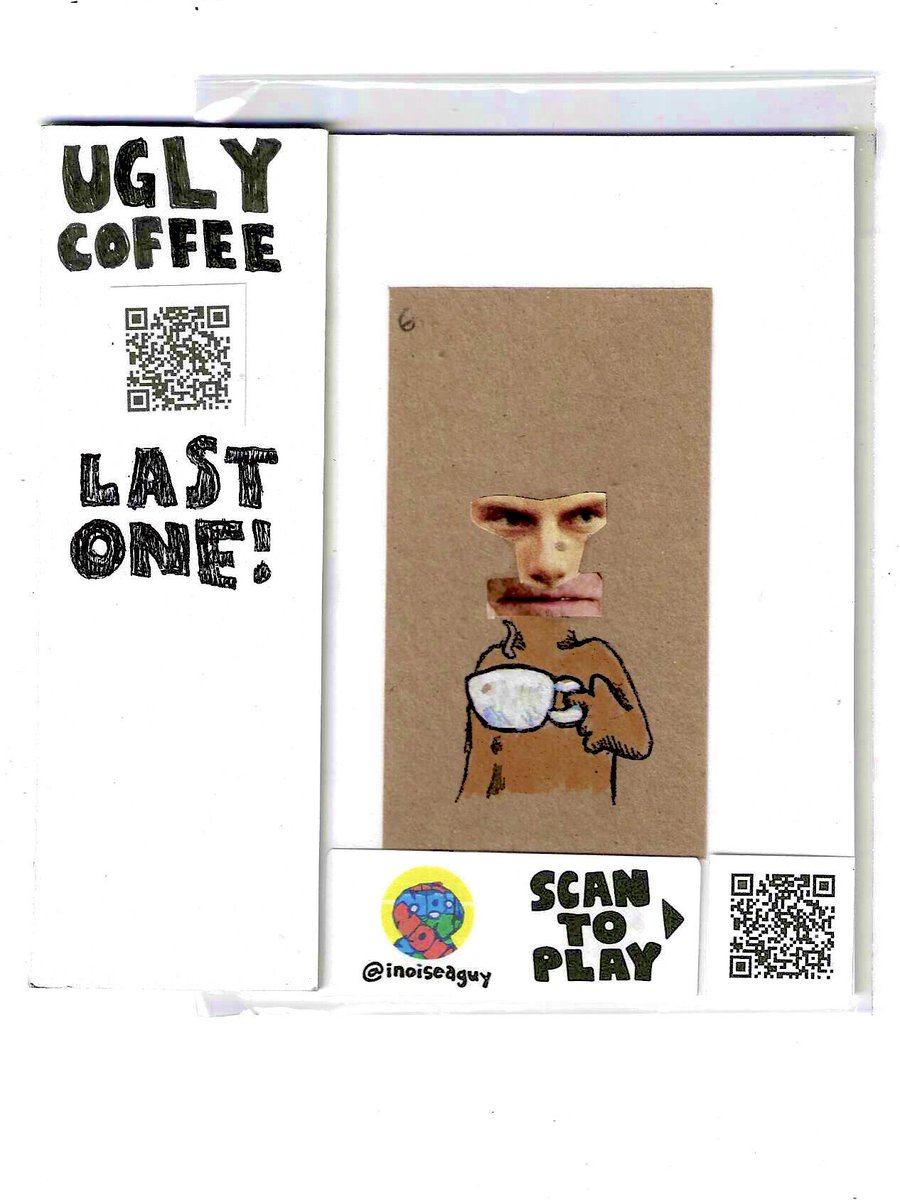 inoiseaguy's tweet image. One more animation cel left from my frame by frame collage experiment, Ugly Coffee. Find it at my next pop up market or on my online shop! inoiseaguy.shop
.
.
.
#artbusiness #artforsale #animationcel #independentanimation #experimentalanimation #framebyframeanimation