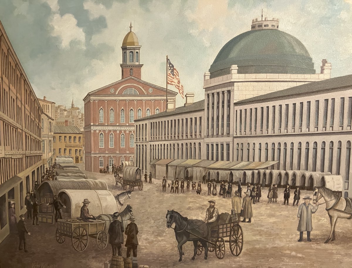 Faneuil Hall and Quincy Market #Boston #TimeTravel