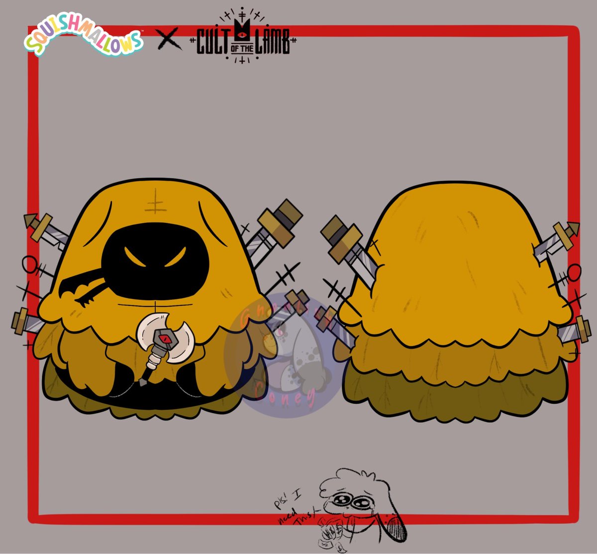 Ghoulish_Coney's tweet photo. Part 6 COTL x Squishmallows
Sorry it took long😅
#COTL #cotlfanart #cultofothelambfanart #cultofothelamb #CultoftheLamb #clauneck #kudaai #chemach #haro #Squishmallows https://t.co/xYuTEl6N3d
