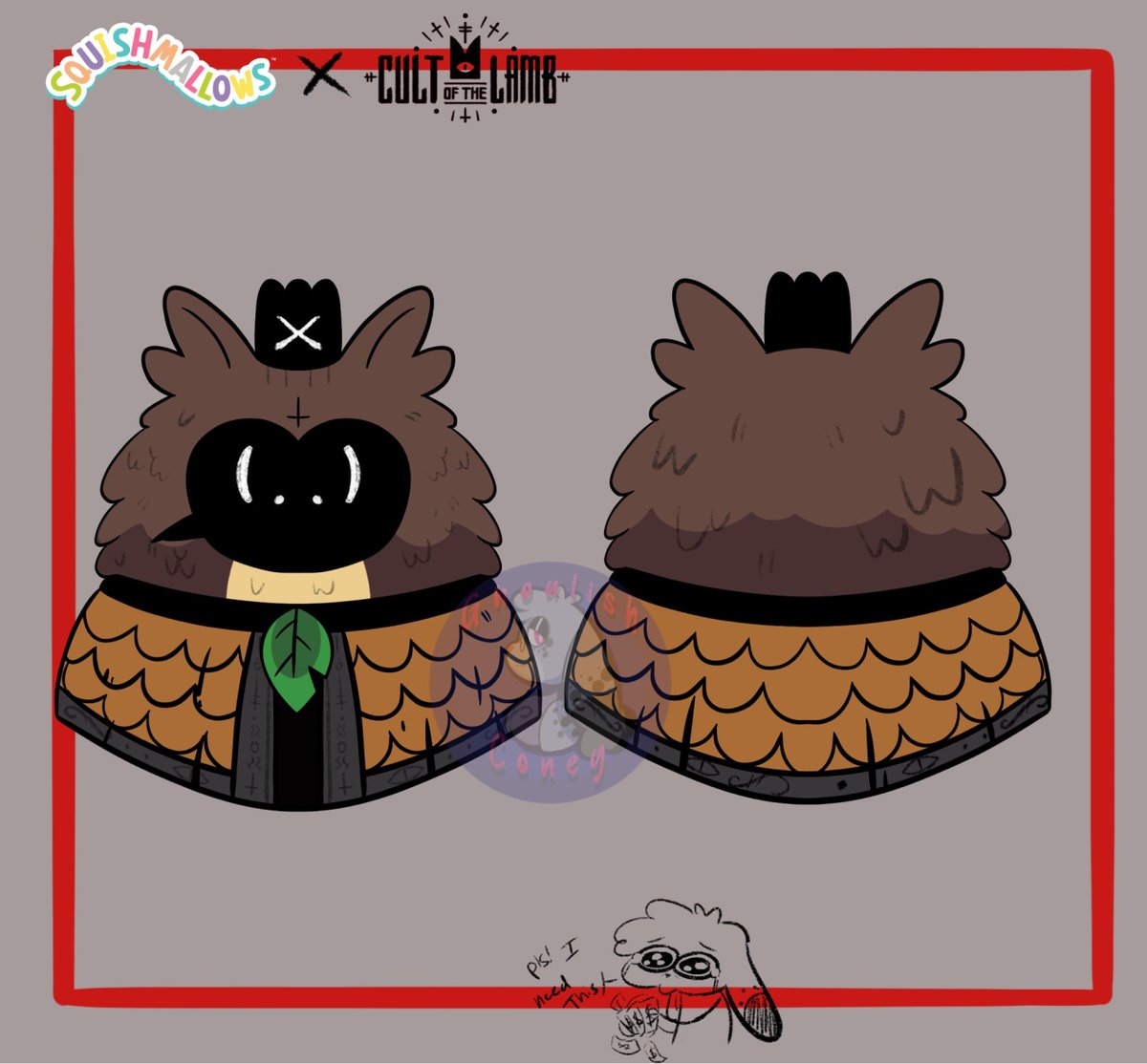 Ghoulish_Coney's tweet photo. Part 6 COTL x Squishmallows
Sorry it took long😅
#COTL #cotlfanart #cultofothelambfanart #cultofothelamb #CultoftheLamb #clauneck #kudaai #chemach #haro #Squishmallows https://t.co/xYuTEl6N3d