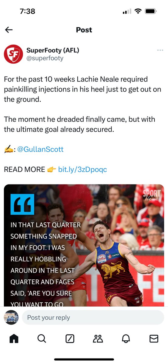 Shus1962's tweet photo. @superfooty @DanielCherny I guess some players are tougher than others. https://t.co/oLPC3teu8l