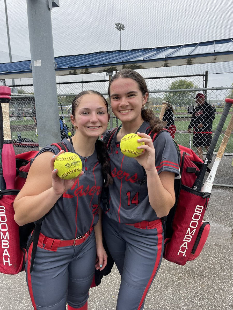 Ohio Lasers Scarlet 07 (@lasersscarlet07) on Twitter photo 💣s today by <a href="/SuzieShultz/">Suzie Shultz</a> and <a href="/GMiller_2025/">Grace Miller</a> … Suzie also was on 🔥 on the mound by throwing a 13k no hitter.
Didn’t have the overall results we wanted today but we will be back at tomorrow for bracket! 🙏 for no 🌧️ 💣s today by <a href="/SuzieShultz/">Suzie Shultz</a> and <a href="/GMiller_2025/">Grace Miller</a> … Suzie also was on 🔥 on the mound by throwing a 13k no hitter.
Didn’t have the overall results we wanted today but we will be back at tomorrow for bracket! 🙏 for no 🌧️