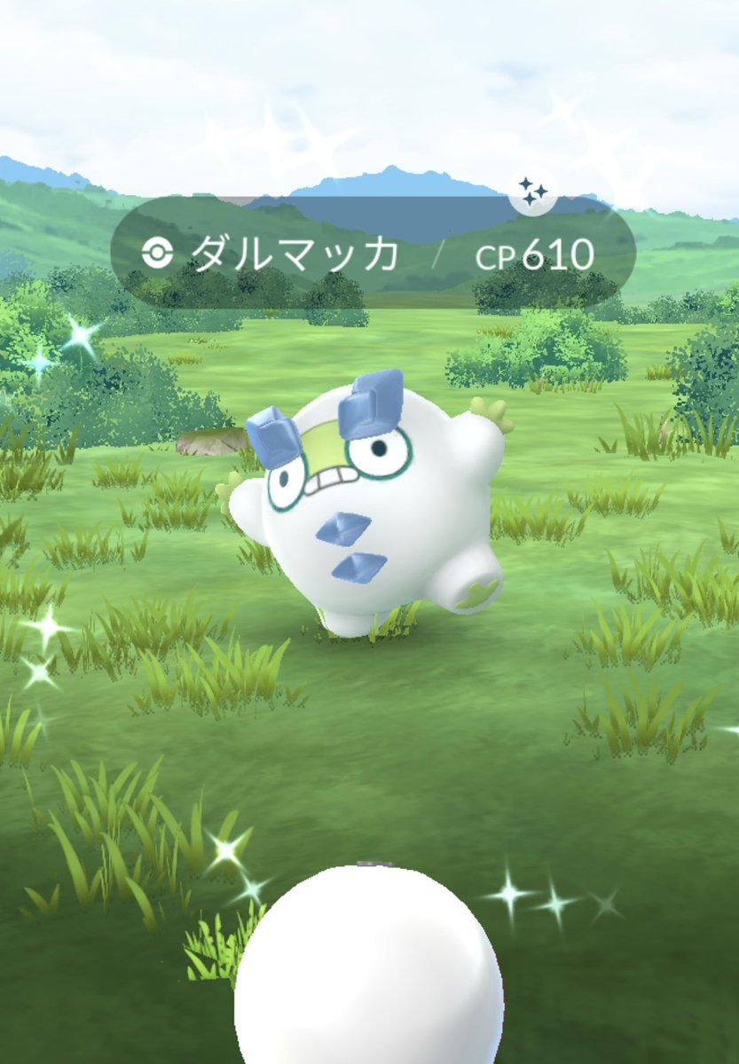 かわいいだるま️🩵

#ポケモンGO
#色違い