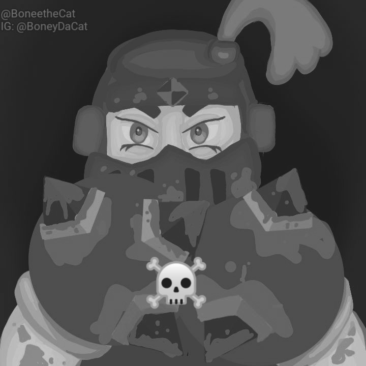BoneetheCat's tweet photo. Megan the Mega Knight 
La verdad no tenía ganas de renderizar pero bueno XDXD.
#ClashRoyale  #teamMega https://t.co/krOqmWRA7W
