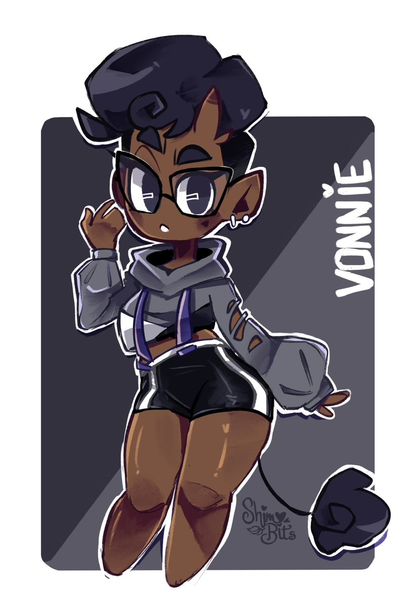 What should I draw Shimo AND Vonnie as this year for Halloween?? (Here’s both for reference)