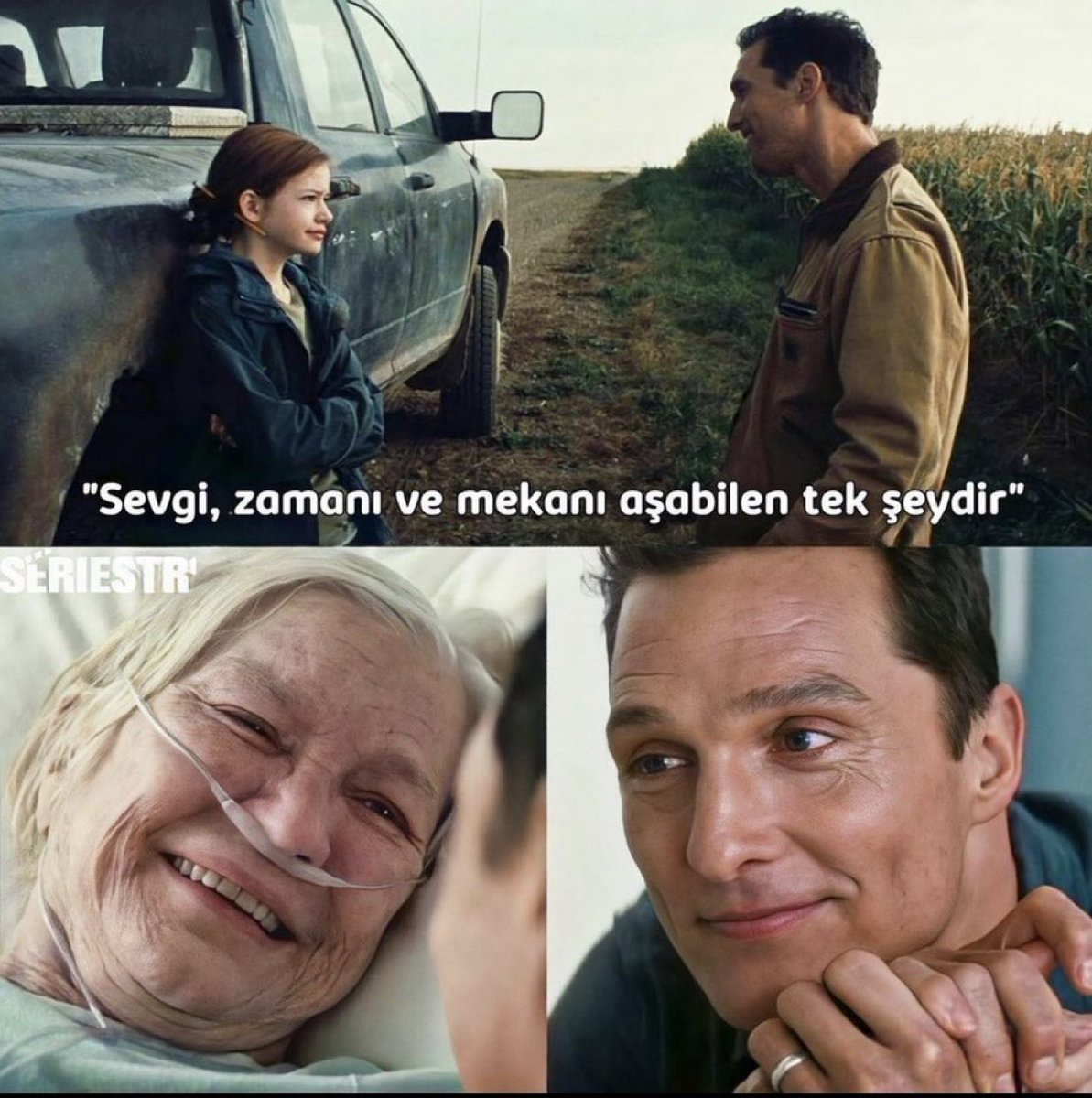 “Sevgi, zamanı ve mekanı aşabilen tek şeydir..” (Interstellar)