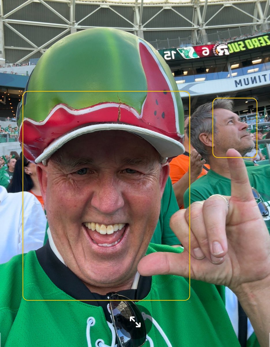 Big trip from Calgary to watch #riderslive lay a lickin on Ottawa! Go Riders!!