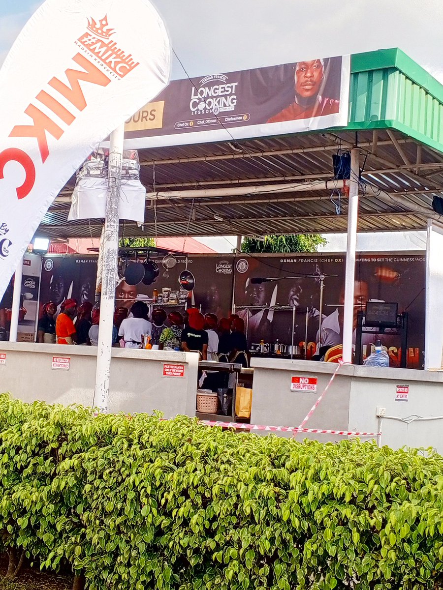 strengthdouglas's tweet photo. Congratulations @Chef_OXman 
Congratulations Kaduna.
50hours of cooking lessons.
Longest cooking lesson ever.
@GWR 

#GWRLongestCookingLesson
#GWRCookingLessonWithOxman
#GuinnessWorldRecord https://t.co/IAqoc8AUOX