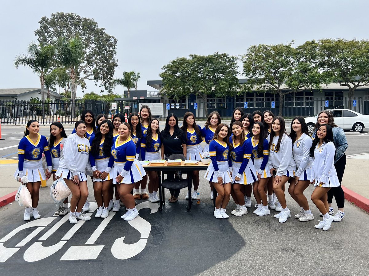 Our CIHS Cheerleaders are very demure, very mindful 💛💙