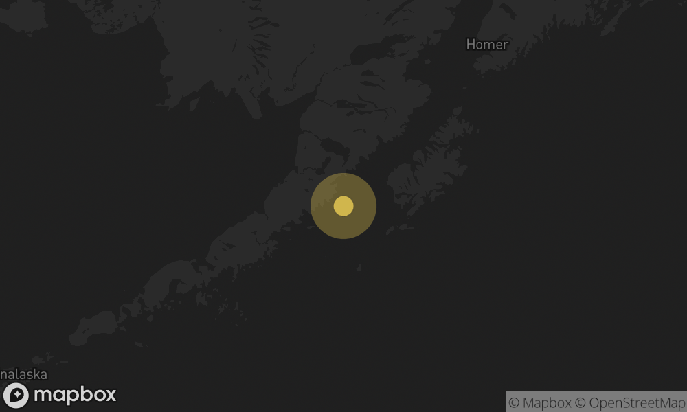 Global_EQ's tweet photo. A 2.3 magnitude #earthquake occured at 100 km SE of Ugashik, Alaska. See the full report at: https://t.co/OQ6CXNX3Aq https://t.co/Wlh9PIgEyV