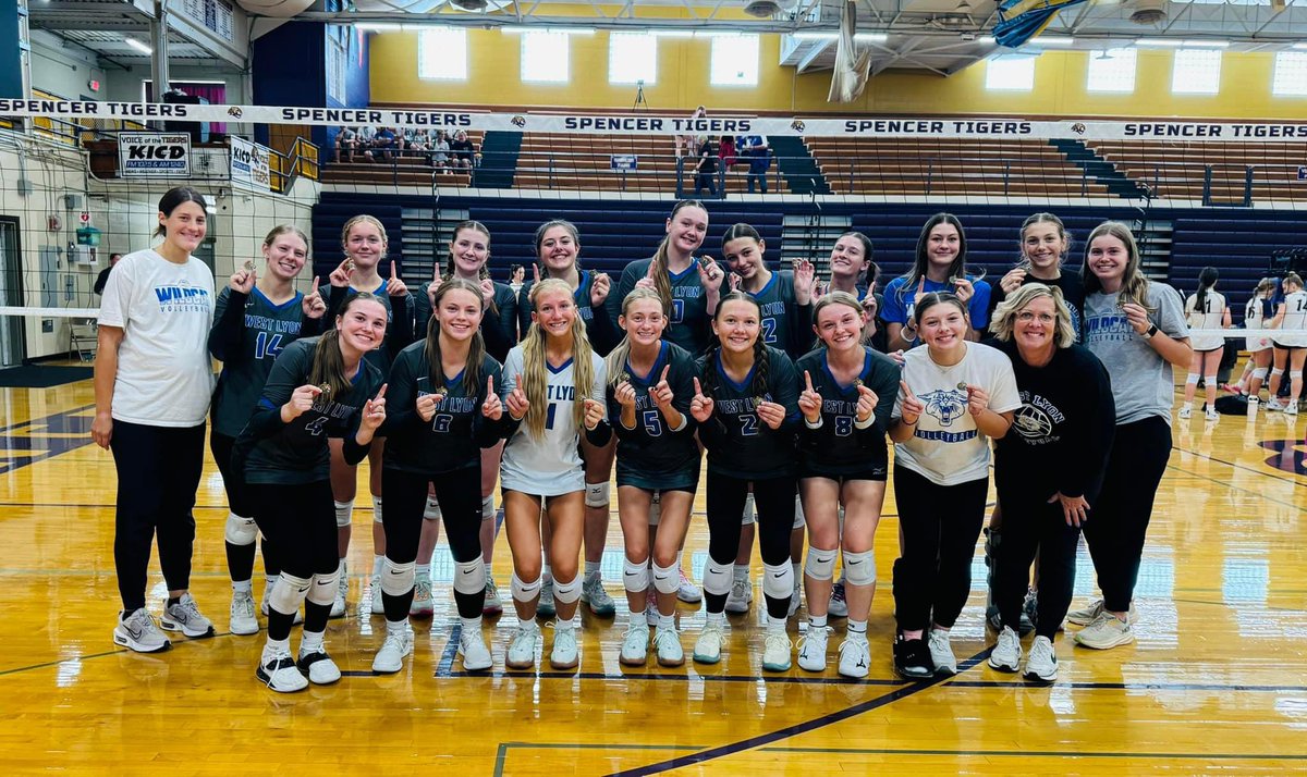 The 2024 Spencer Tournament Champs? YOUR WEST LYON WILDCATS!!! 💙🤍🥇