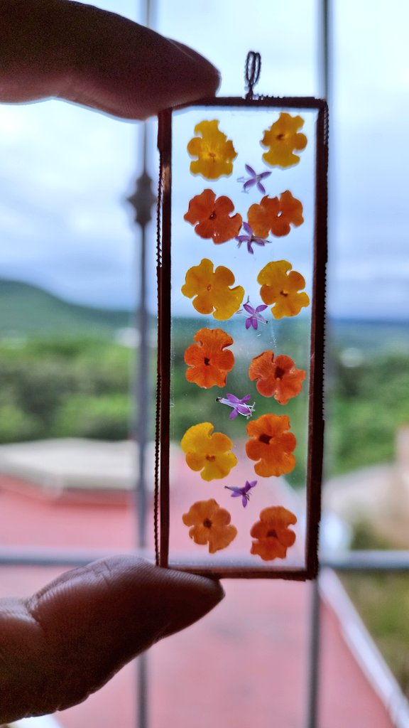 Extraño vivir entre flores