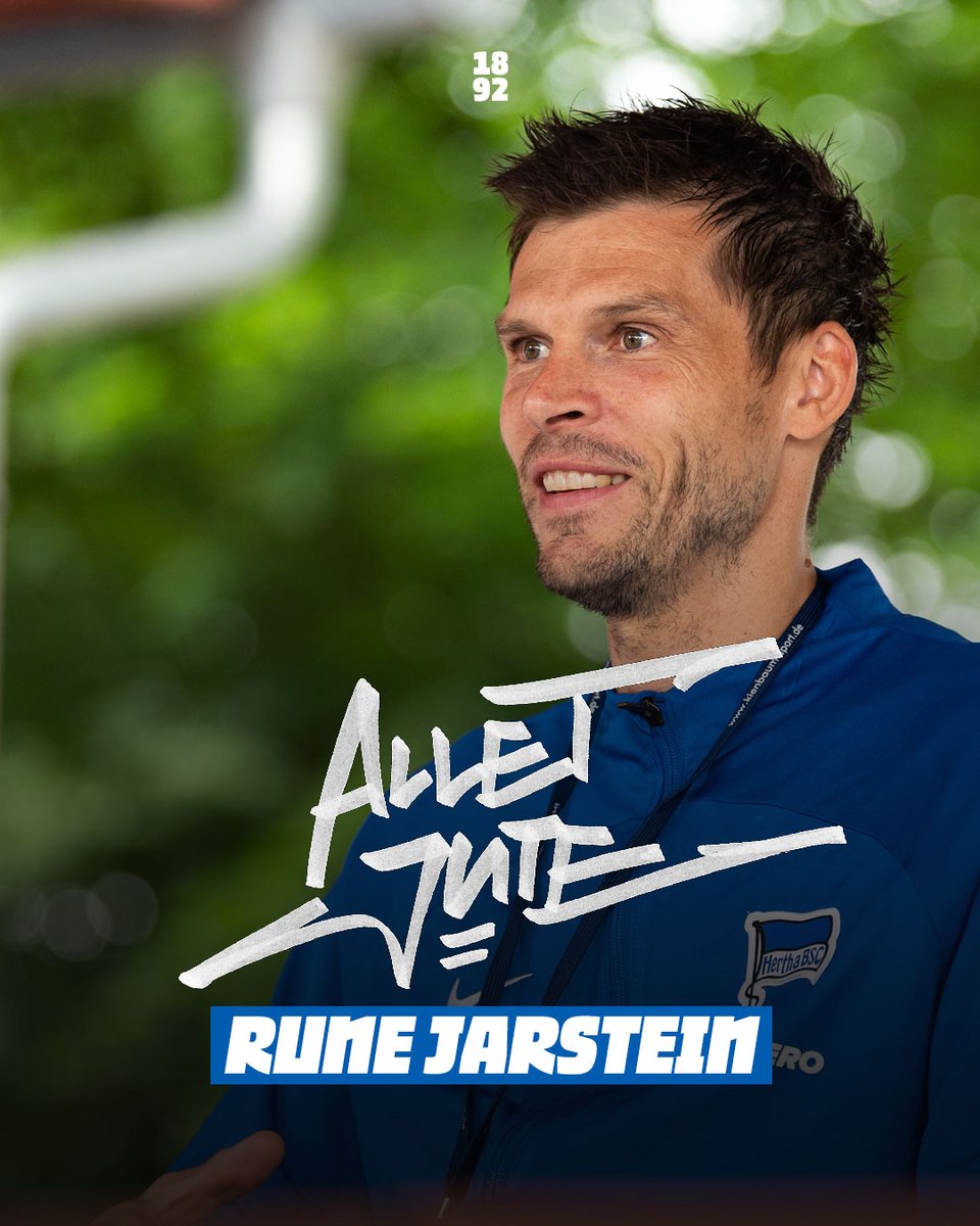 HerthaBSC's tweet photo. Allet Jute zum 40. Geburtstag, Rune #Jarstein! 🎂 Wir wünschen dir nur das Beste! 💙 Viel Glück und Gesundheit! 🍀
#HaHoHe https://t.co/qDVLxvcnB2