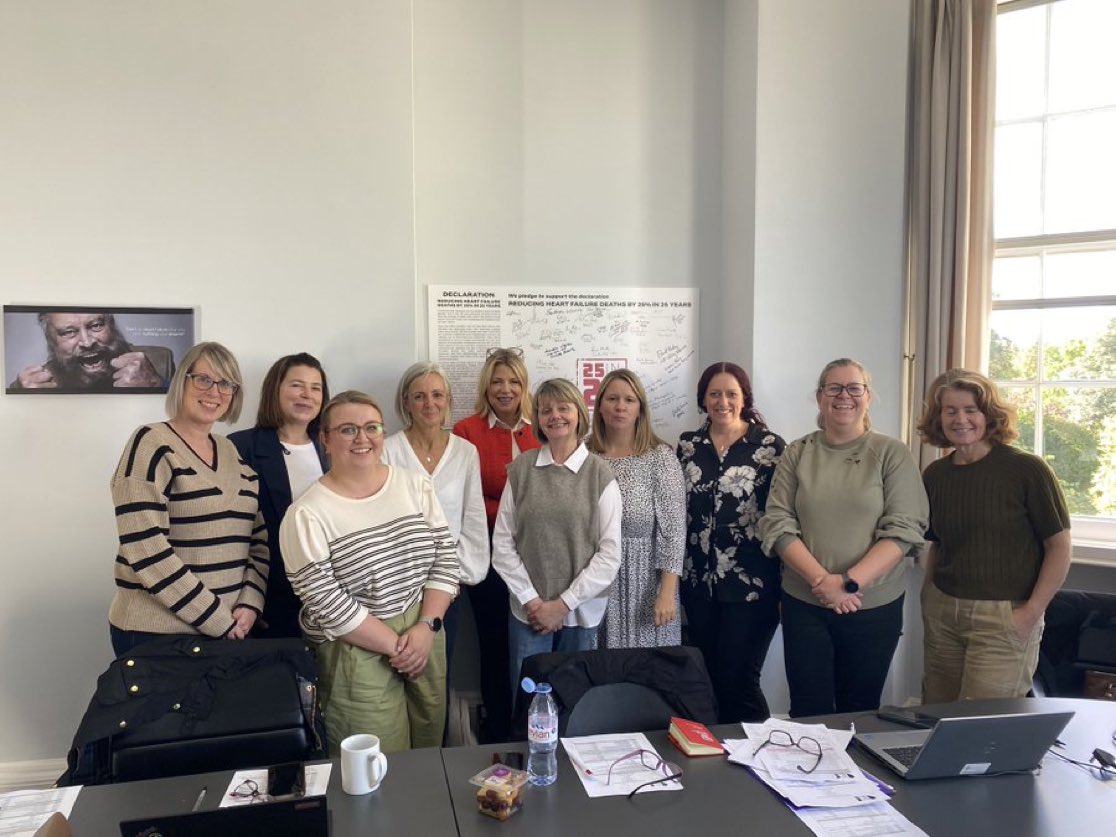 Exciting times ahead with plenty of work to do. The enthusiasm to drive change was palpable #25in25
<a href="/BSHNurseForum/">BSH Nurse Forum</a> <a href="/BSHeartFailure/">British Society for Heart Failure #theFword</a>