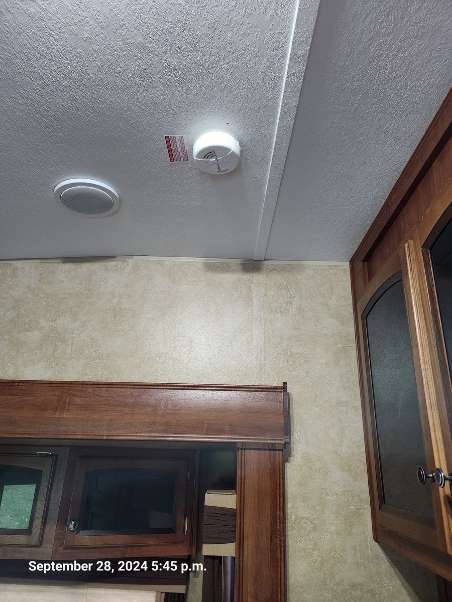 Today is #TestYourSmokeAlarmDay. If you are spending a lovely fall weekend in your RV or at the cottage, take a moment from relaxing to check your Smoke and CO alarms. #savedbythebeep