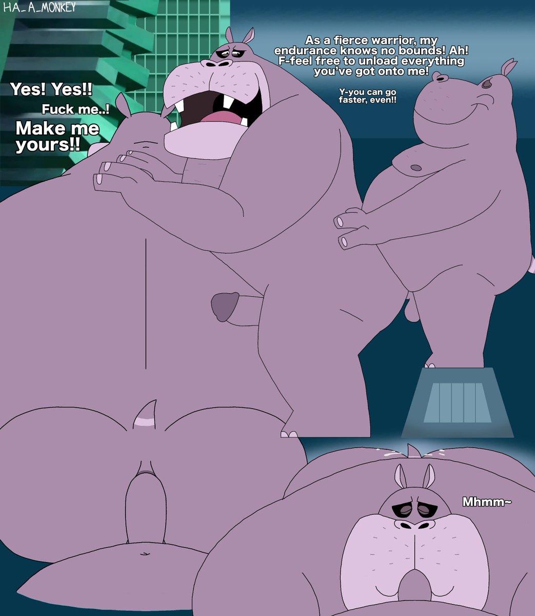 HA_A_MONKEY's tweet photo. The Hipponoid Commander knows the best way to deal with his subordinate/crush’s stress: let him fuck his big ass! (Also, maybe a cuddle sess afterwards, if he wants to)
#nsfwart #gay #furry #nsfw #bara #BaraArt #furryart #furryartwork🔞 https://t.co/Ly7H93Poxp