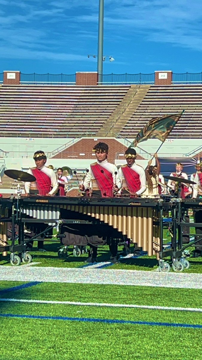 007lancaster's tweet photo. Preview of Champions Contest today in Mansfield for the LakeRidge Eagle Band!! A bonus: we got to watch the @tcuband perform! 🥁 GO EAGLES! GO FROGS! #BandMom #FrogMom @camlancaster21 💜