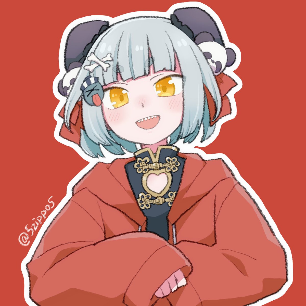 「No.1キョンシー #ジスコン」|じっぽのイラスト