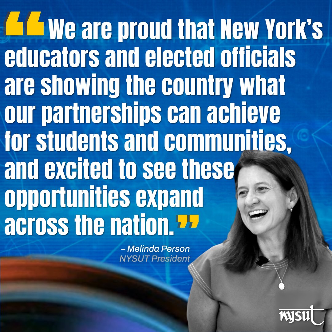 NYSUT tweet media