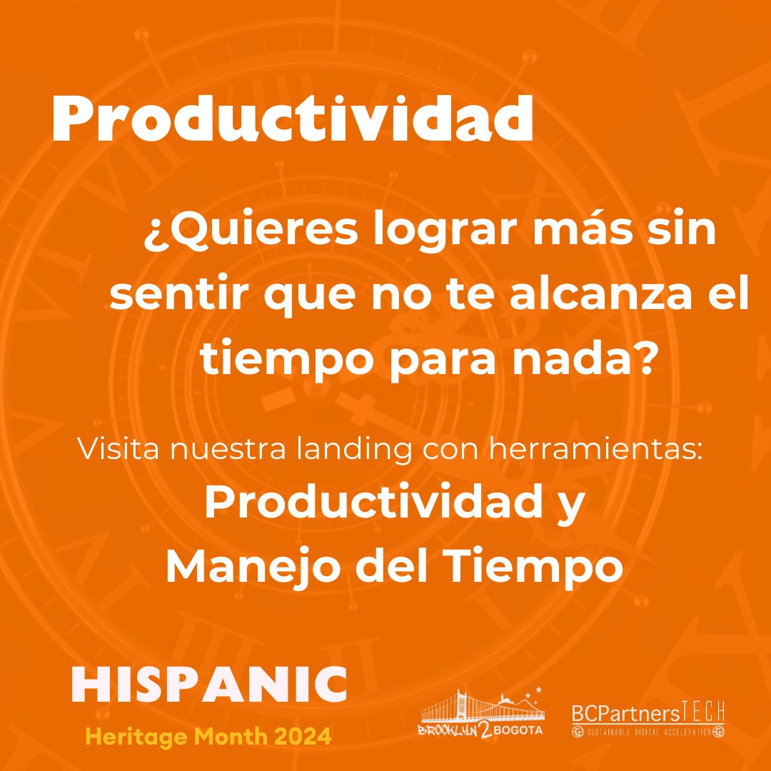 ¿Eres emprendedor y sientes que el tiempo se te escapa? ¡Tenemos la solución! Descubre nuestras herramientas para optimizar tu tiempo y aumentar tu productividad. ¡Visítanos y transforma tu negocio! #emprendedores #productividad #gestióntiempo

brooklyn2bogota.com/productividady…