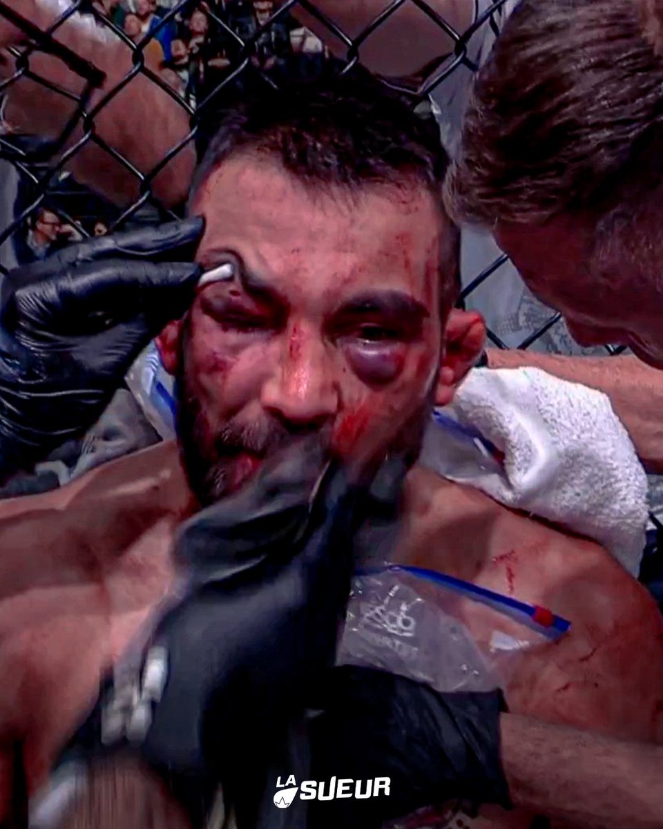 LaSueur_off's tweet image. LE VISAGE DE BENOÎT APRÈS CE R1 😱

#UFCParis