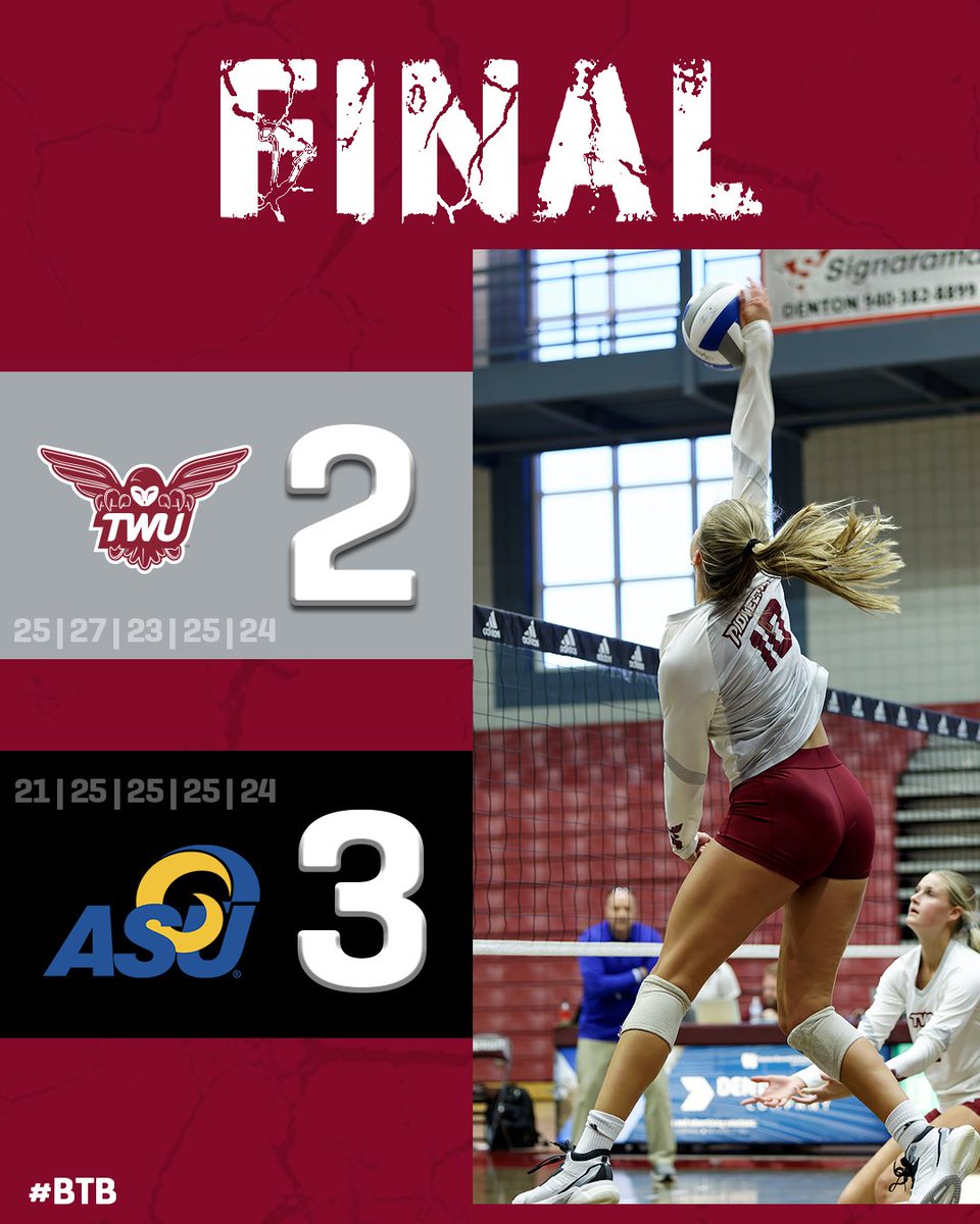 Fought until the final point.

<a href="/_toriwoods/">Tori Woods</a>: 16 kills, 26 digs, 3 blks
<a href="/MaliaViernes/">Mvnini</a>: 13 kills, 17 digs, 3 blks
<a href="/g_reynolds12/">grace reynolds</a>: 41 asts, 18 digs, 2 aces

#PioneerProud | #BTB