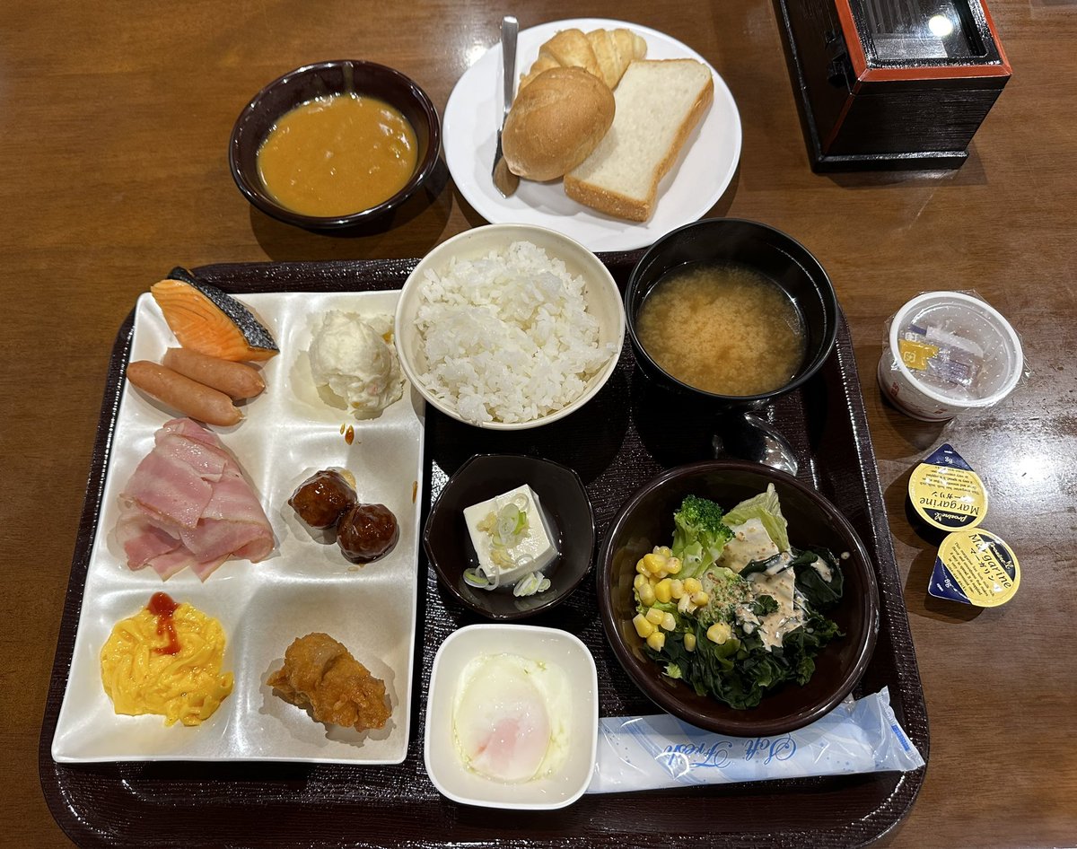 yosiyasuyasu's tweet image. モーニングビュッフェ✨
#健康ランド