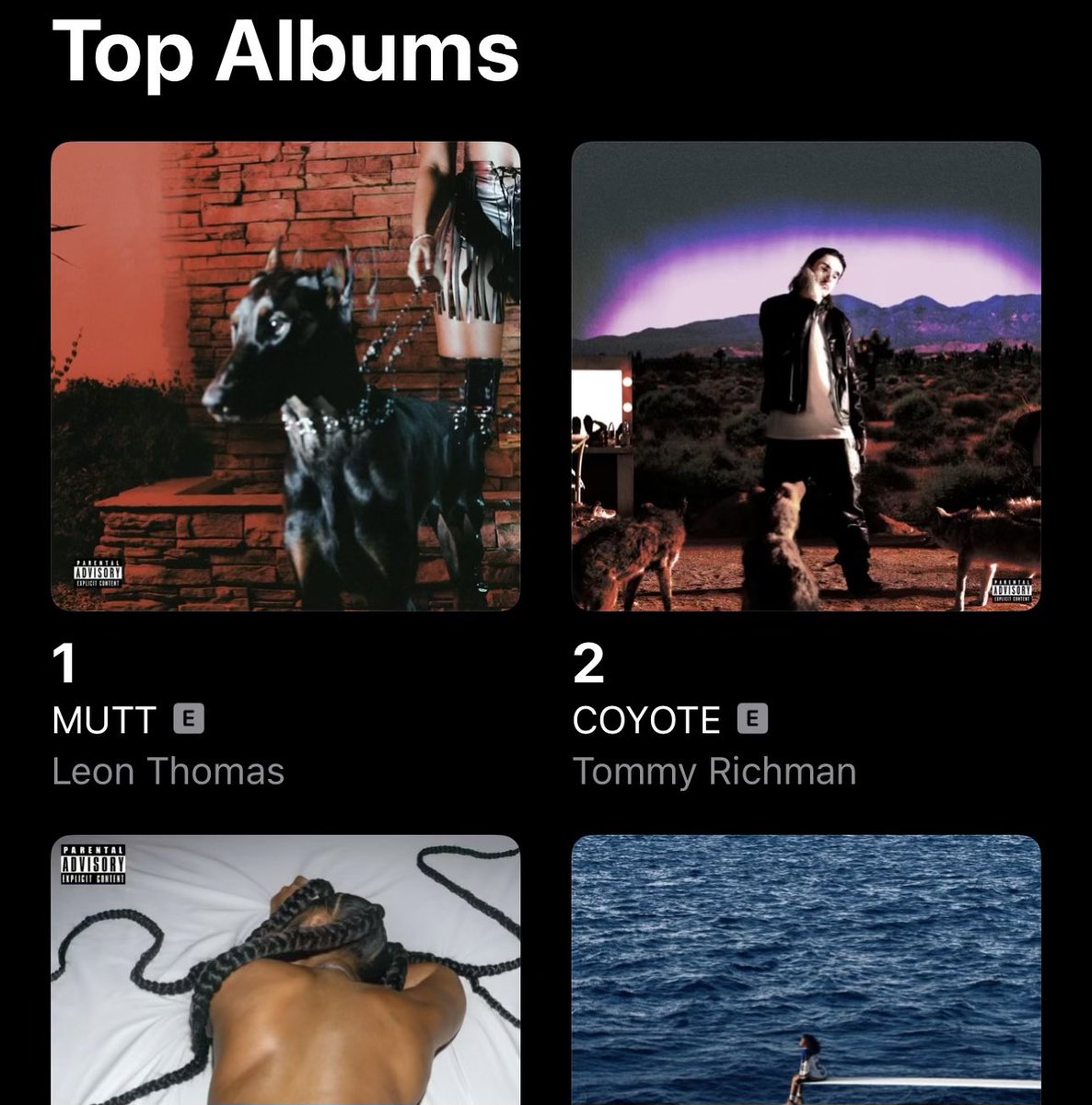 No.1 R&amp;B album 🙌🏾 Big love to everyone bumpin’ MUTT! Seeing y’all connect with this project means the world to me. This is just the start - let’s keep it going!