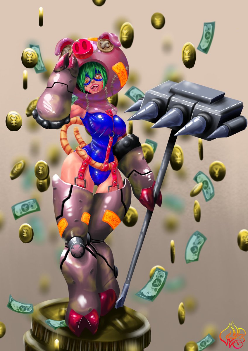 NotoriousFuego's tweet photo. Also a version with a background, so it's not just standing on the void... https://t.co/ALDomjS4xR