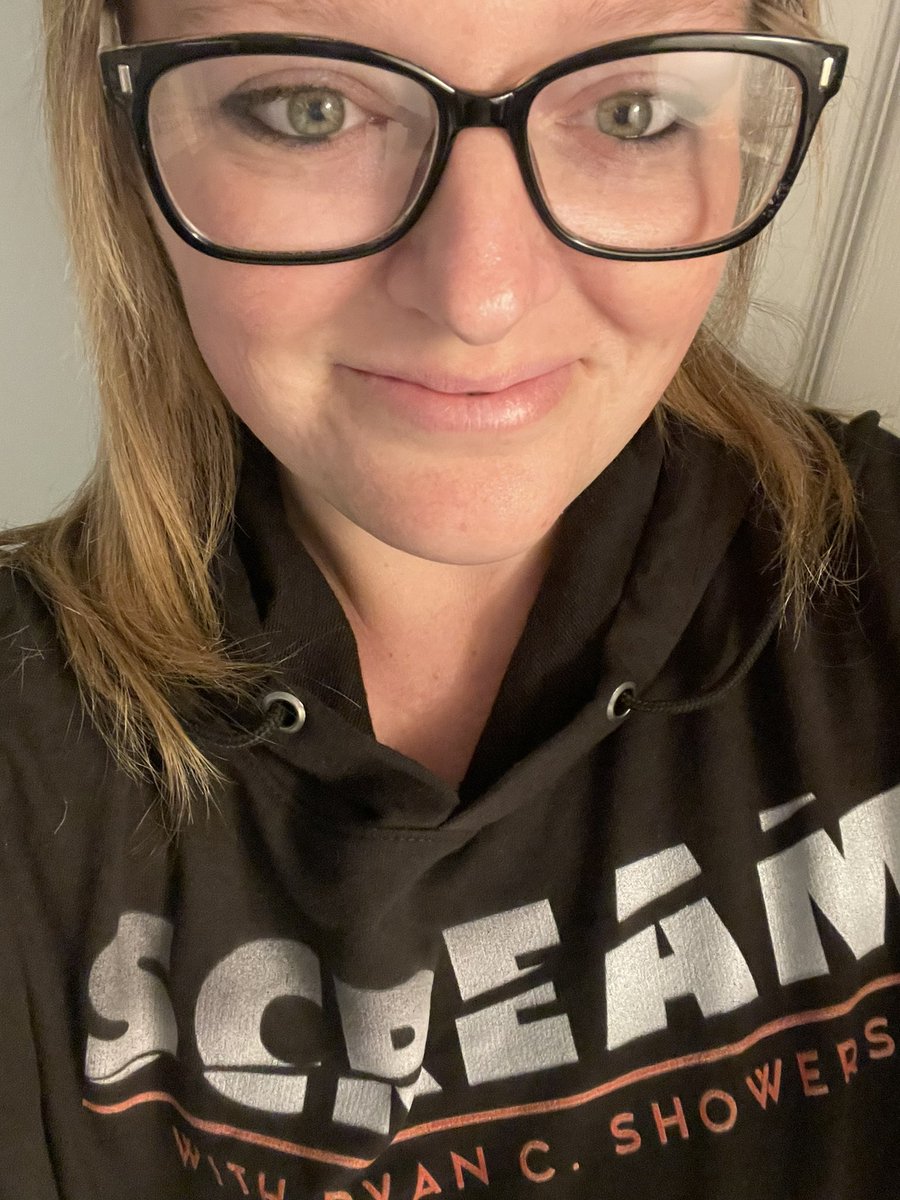 CRS_JESS_'s tweet photo. Gotta represent the podcast today @SCREAMwithRCS #Scream #Scream7 https://t.co/5h9DURZLXo