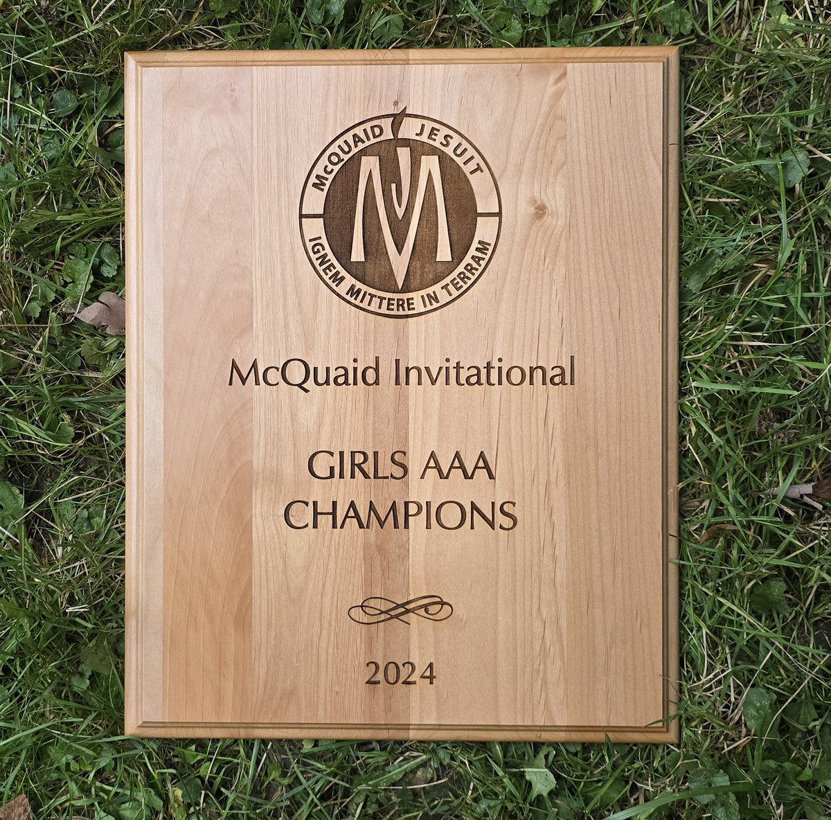 VermeulenJim's tweet photo. Wildcats XC girls won the large schools race at the McQuaid Invitational,  placing 14th in the 134 team meet merge. https://t.co/KZNhYentr0