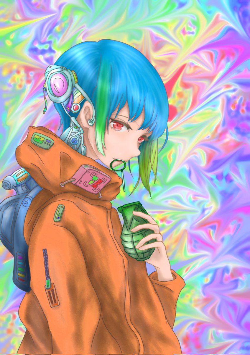 AdamByGMOにて販売予定の1部です。良ければ、プロフィールからリンクあるので、観てやって下さい。
 #NFTアート  #イラスト  #NFT   #medibang  #Skeb募集中