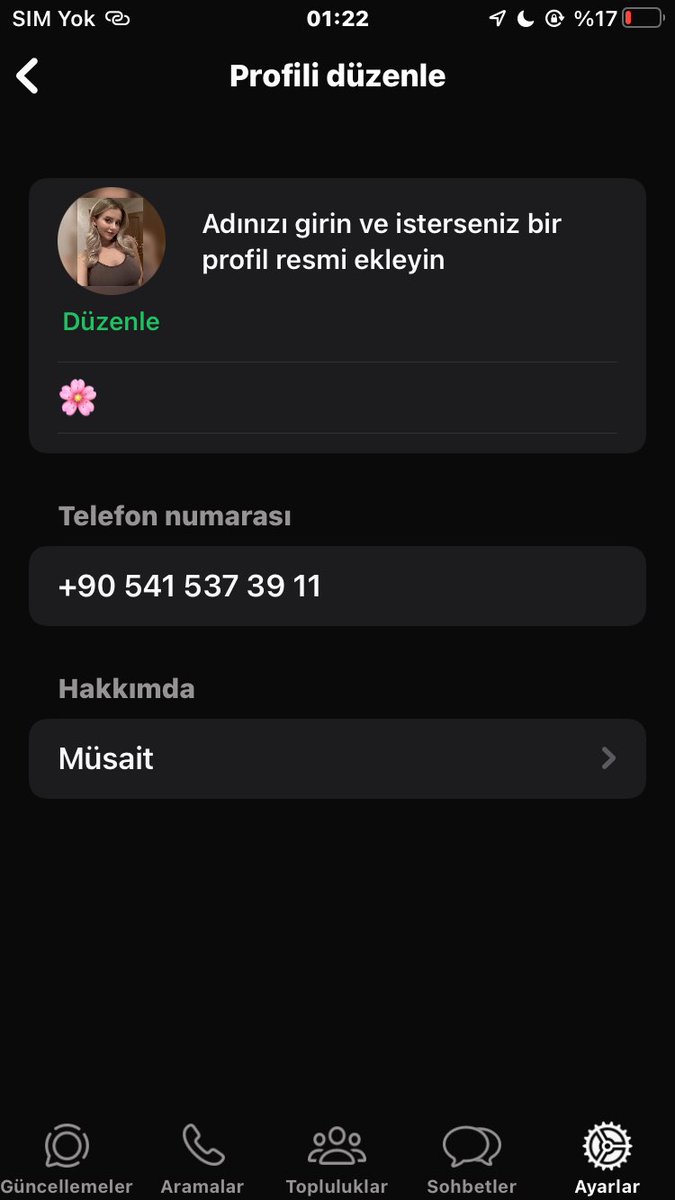 selam canlarım canlı show için  whtsaptan yazabilrsiniz