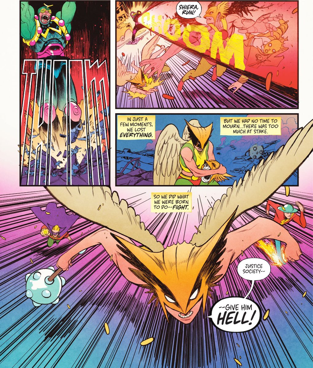 chelsdaniel280's tweet photo. Hawkgirl 💛
(DC Mech #1 - Kenny Porter, Baldemar Rivas, Mike Spicer, and Tom Napolitano)
#Hawkgirl #JusticeSociety #JSA
#DCMech #dccomics https://t.co/pBGSFxyQHa