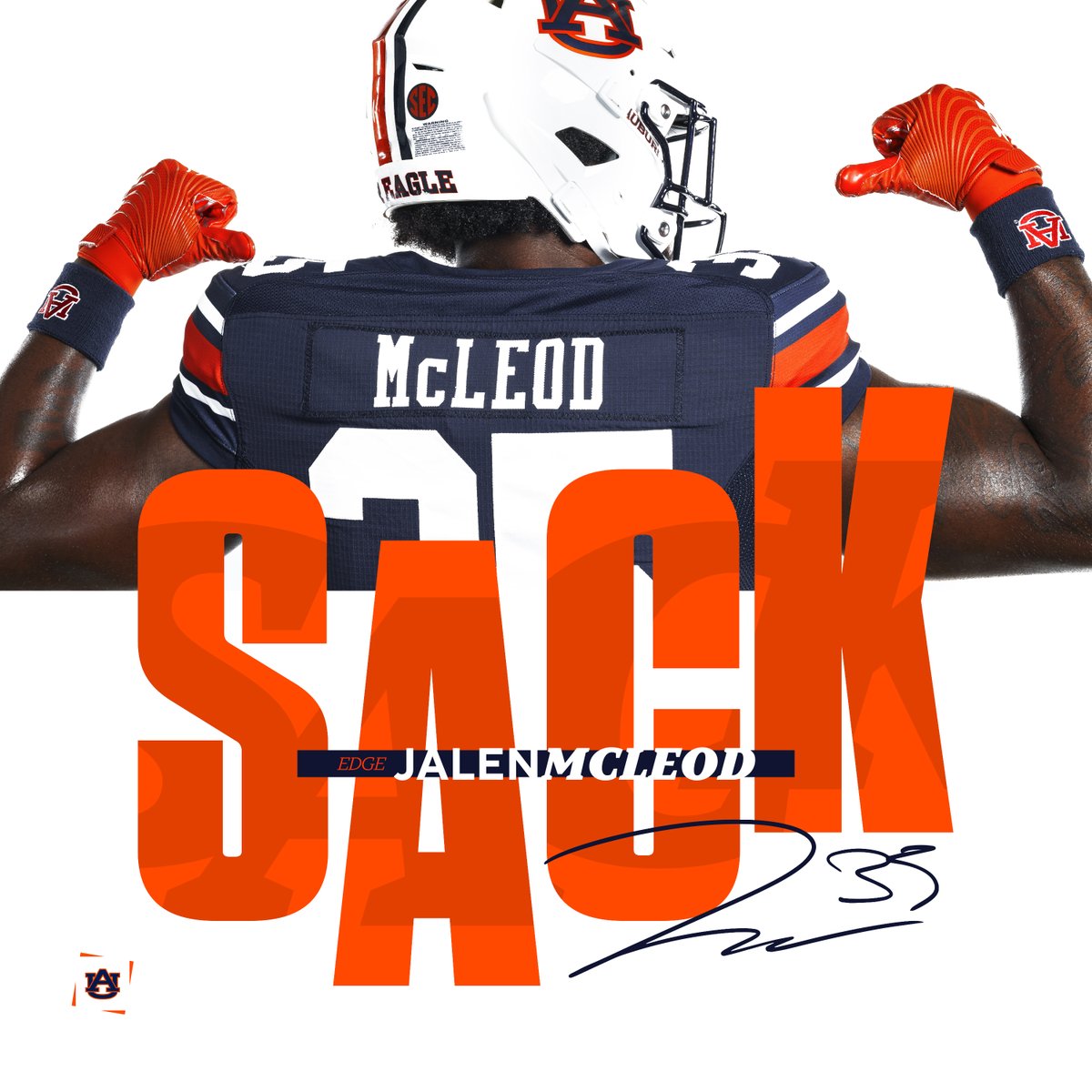 AuburnFootball's tweet photo. DOWN HE GOES 😤

@_JayRashaan https://t.co/xhsbqf3q6f