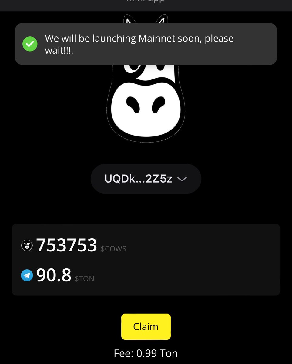 Okay, the countdown has decreased, but why is there another ‘excuse’ for not being able to withdraw what we’ve earned? @RealCowsHouse