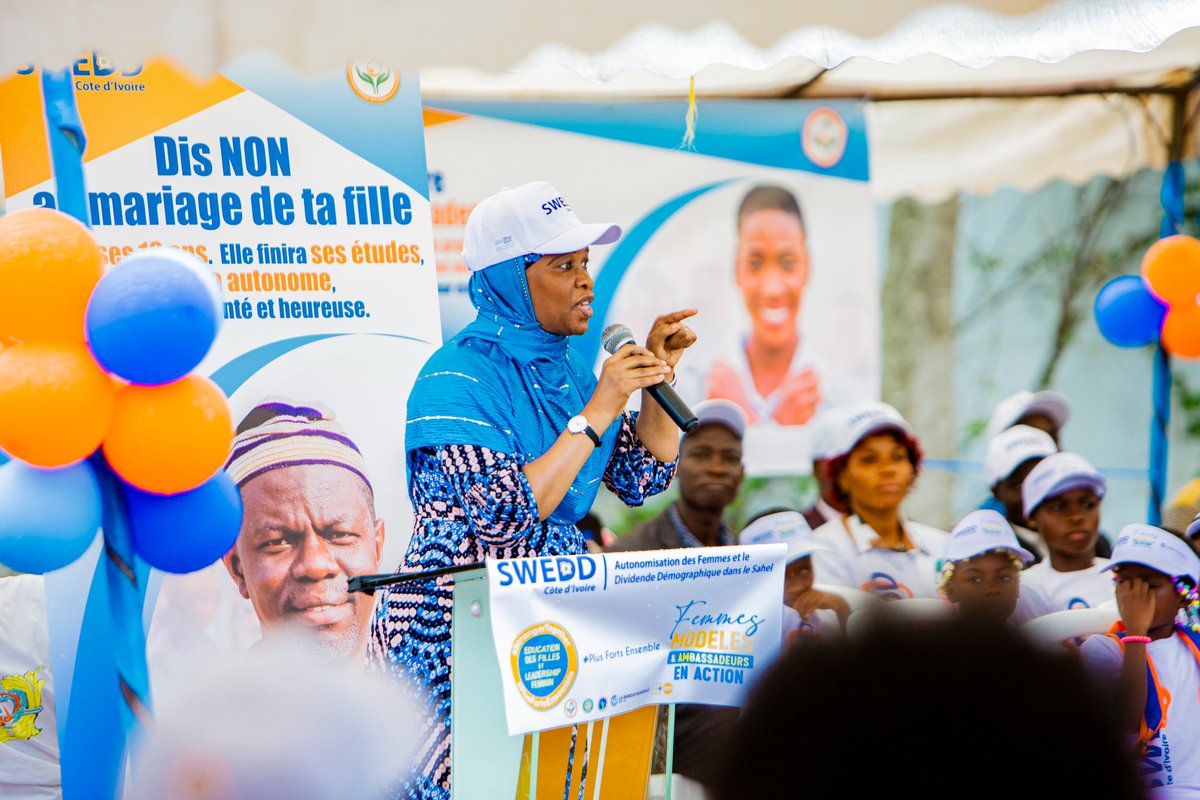 Ce 28 SEPTEMBRE, s'est tenue en live une rencontre intergénérationnelle dénommée : Femmes modèles et ambassadeurs en action pour dire oui à la scolarisation et au leadership féminin, au Group scolaire Children of Africa d'ABOBO.