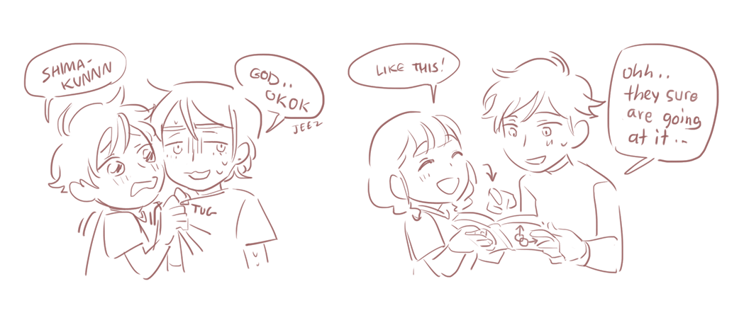 I haven't had a lot of time to draw the past several months so whenever I did, I doodled some more of these guys.. slowly collecting a ridic amount of doodles 